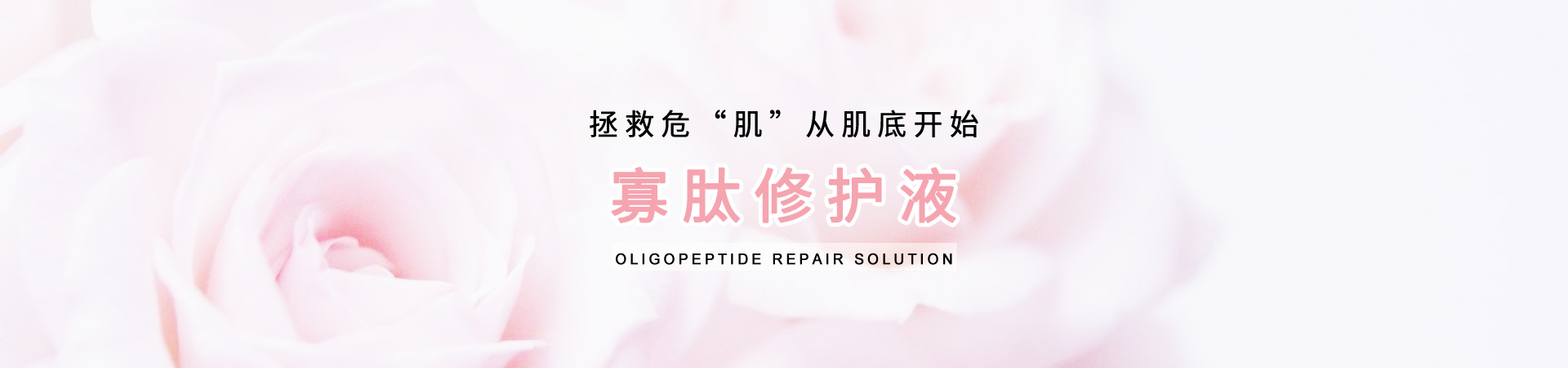 寡肽修護(hù)液,拯救?！凹　?，從肌底開始